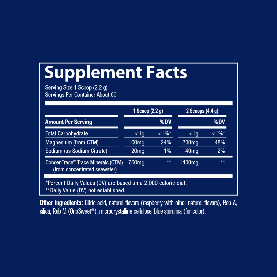 ConcenTrace® Daily Mineral Powder