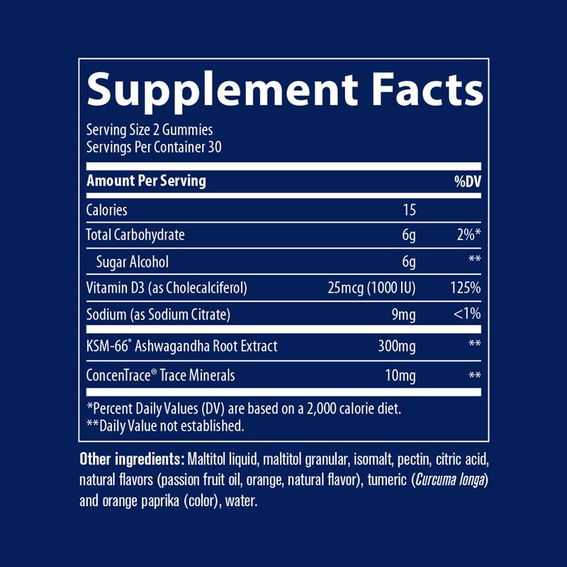 Ashwagandha 60 gummies