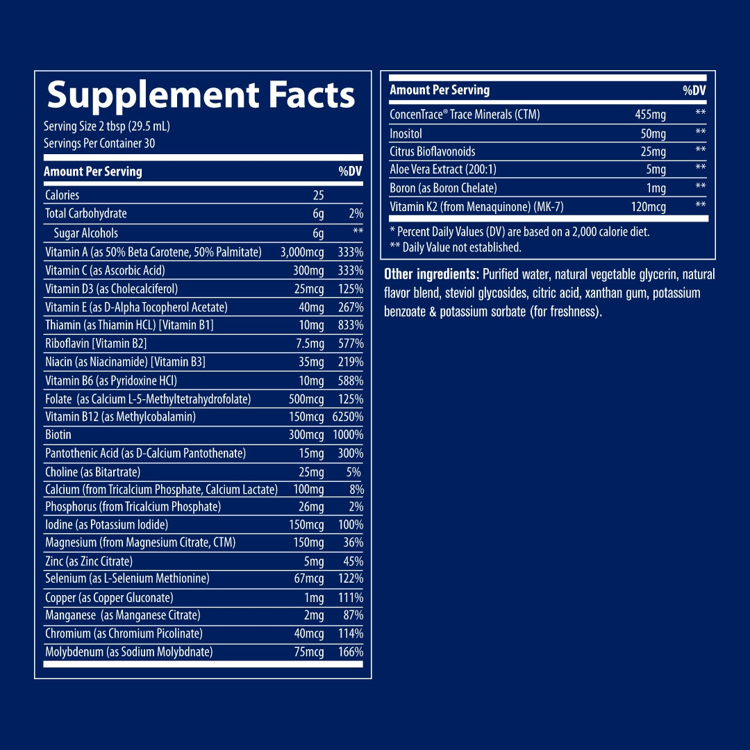 Liquid Multi Vitamin-Mineral 887ml