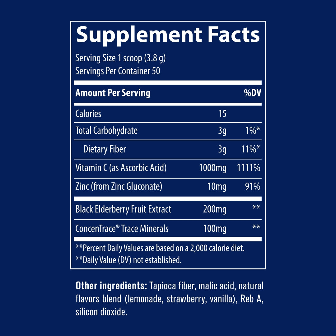 Elderberry Immunity Pudra 190g