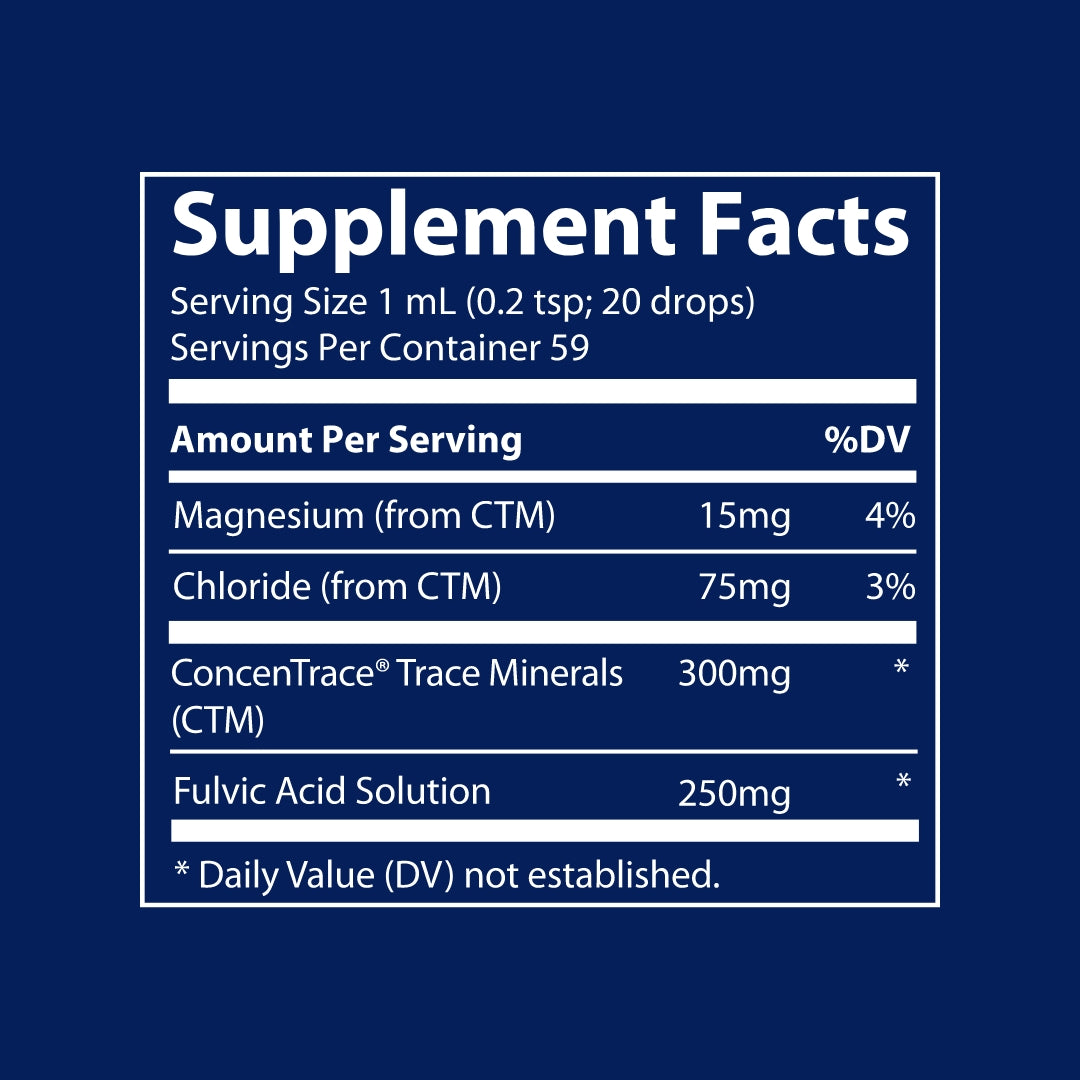 Ionic Fulvic Acid - Acid Fulvic Ionic 59ml
