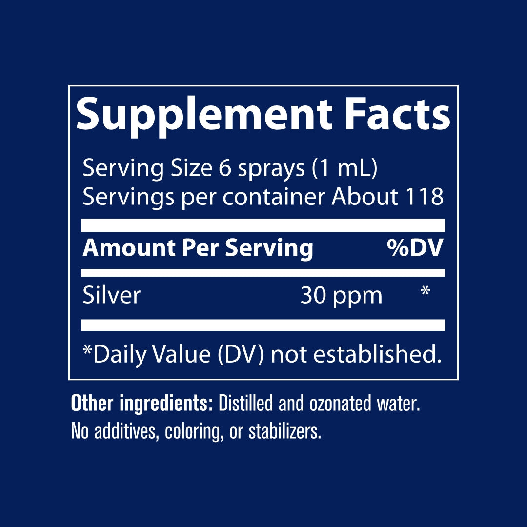 Argint Coloidal Spray 30 PPM 118ml