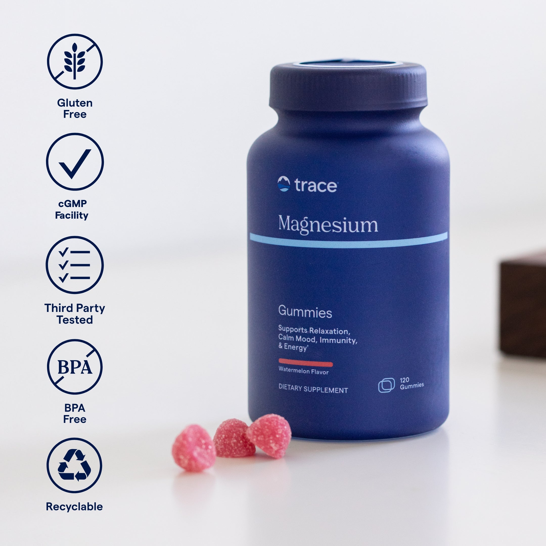 Magnesium Gummies - Magneziu 120 Jeleuri